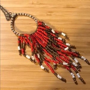 Boho Dreamcatchers Beaded Necklace